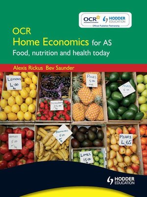 cover image of OCR Home Economics for AS